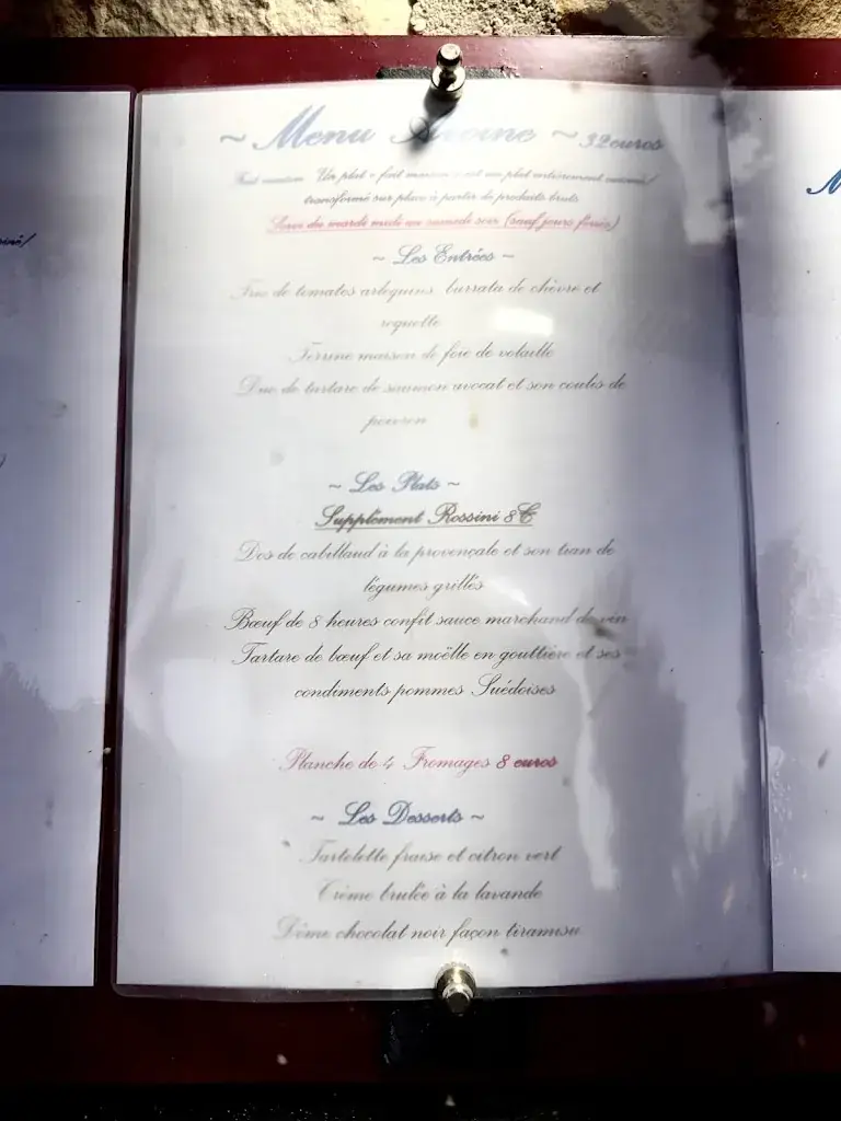 Menu_Au Moulin de Flagy_Flagy_image_4