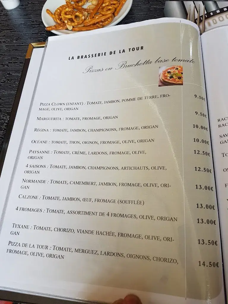 Menu_La BRASSERIE DE LA TOUR_Chéroy_image_1