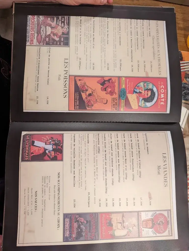 Menu_Au Temps Jadis_Clairvaux-les-Lacs_immagine_1