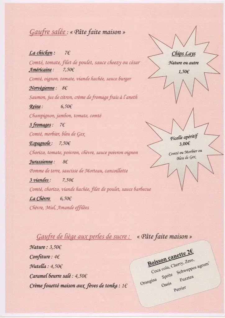 Menu_La gaufrière_Clairvaux-les-Lacs_image_1