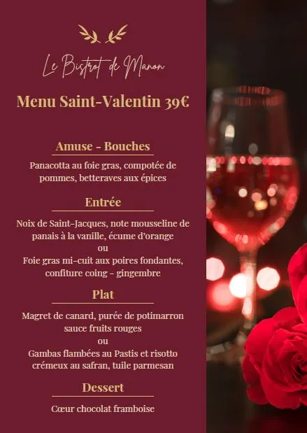 Menu_Le Bistrot de Manon_Aubenas_image_2