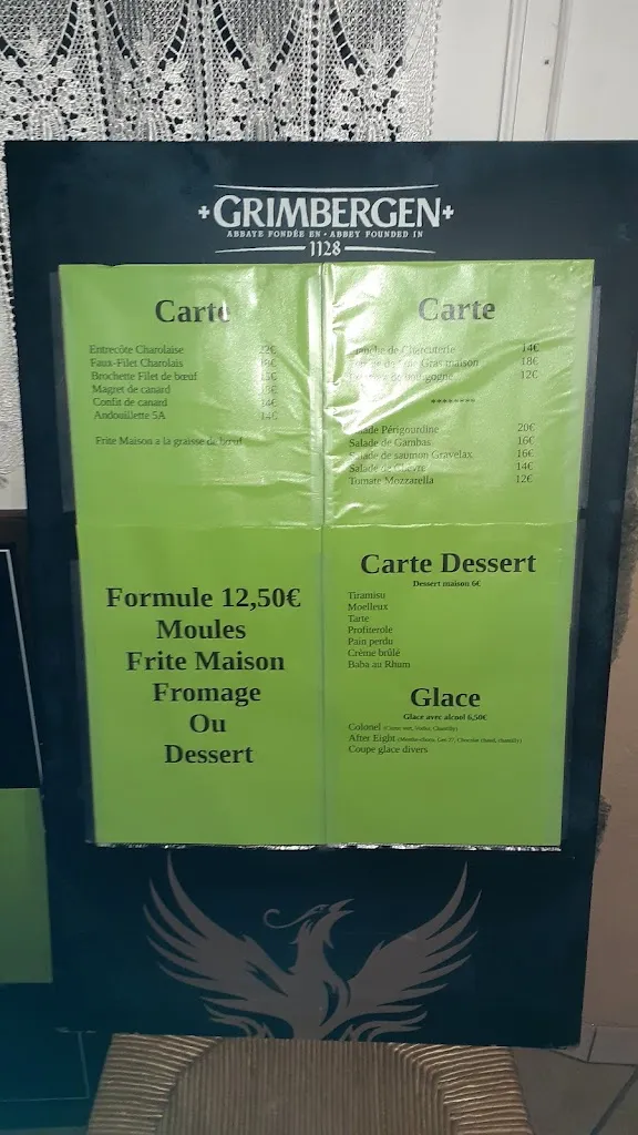 Menu_L'Auberge le Cheval Blanc_Perrecy-les-Forges_image_1