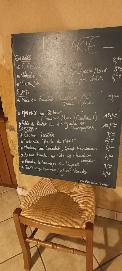 Menu_L'Auberge le Cheval Blanc_Perrecy-les-Forges_image_2