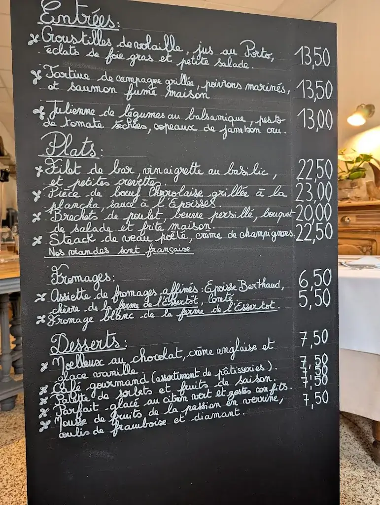 Menu_restaurant Du Moulin_Saint-Vallier_image_1