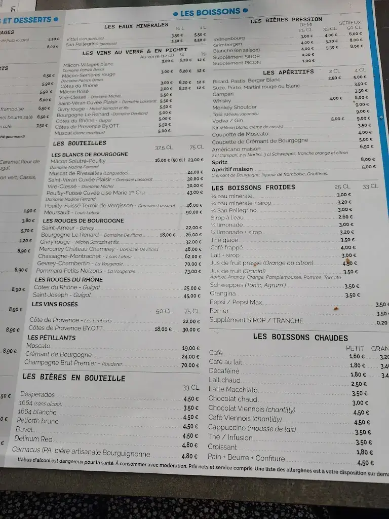 Menu_Brasserie du Nord_Cluny_image_3