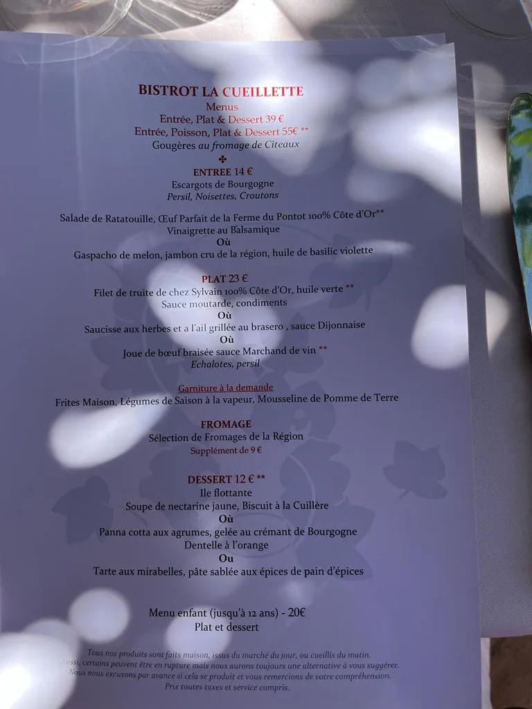 Menu_Château de Cîteaux | Restaurant Gastronomique_Meursault_image_4