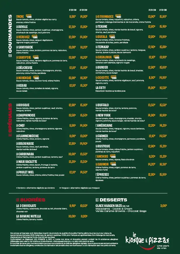 Menu_Le Kiosque à Pizza - Chatenoy le Royal_Châtenoy-le-Royal_immagine_1