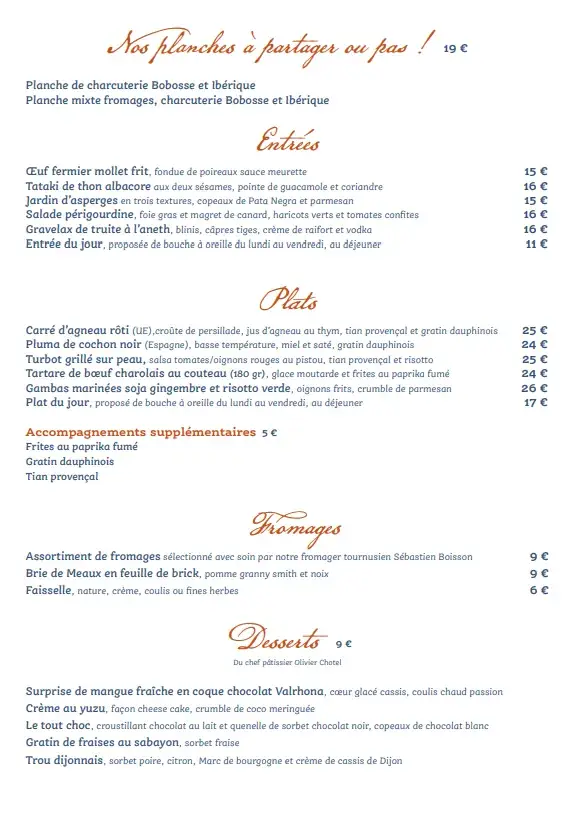 Menu_Bistrot Saint Régis_Chalon-sur-Saône_image_4