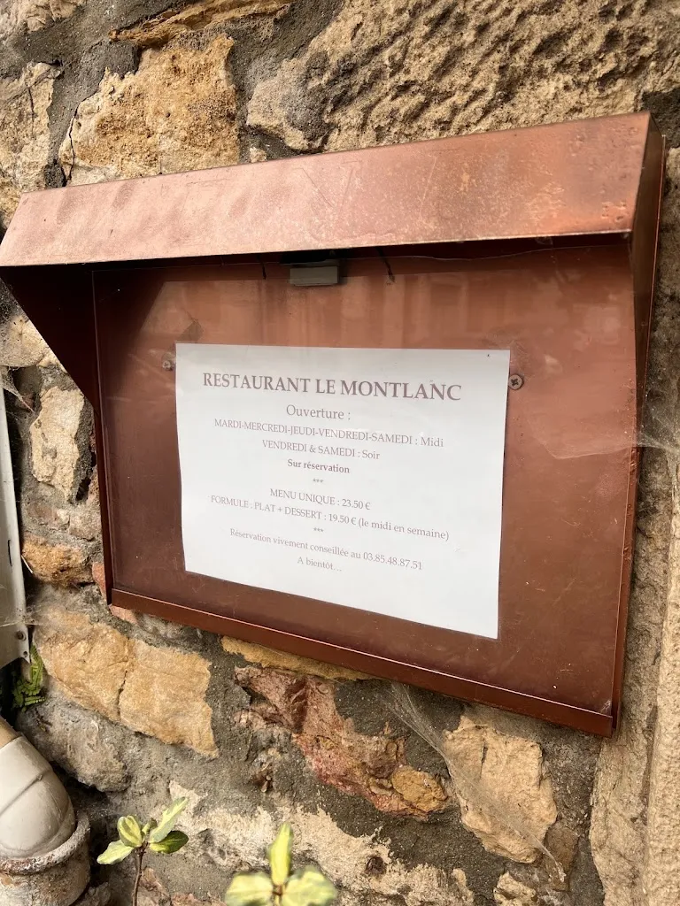 Menu_Restaurant du Mont Blanc_Chalon-sur-Saône_image_1