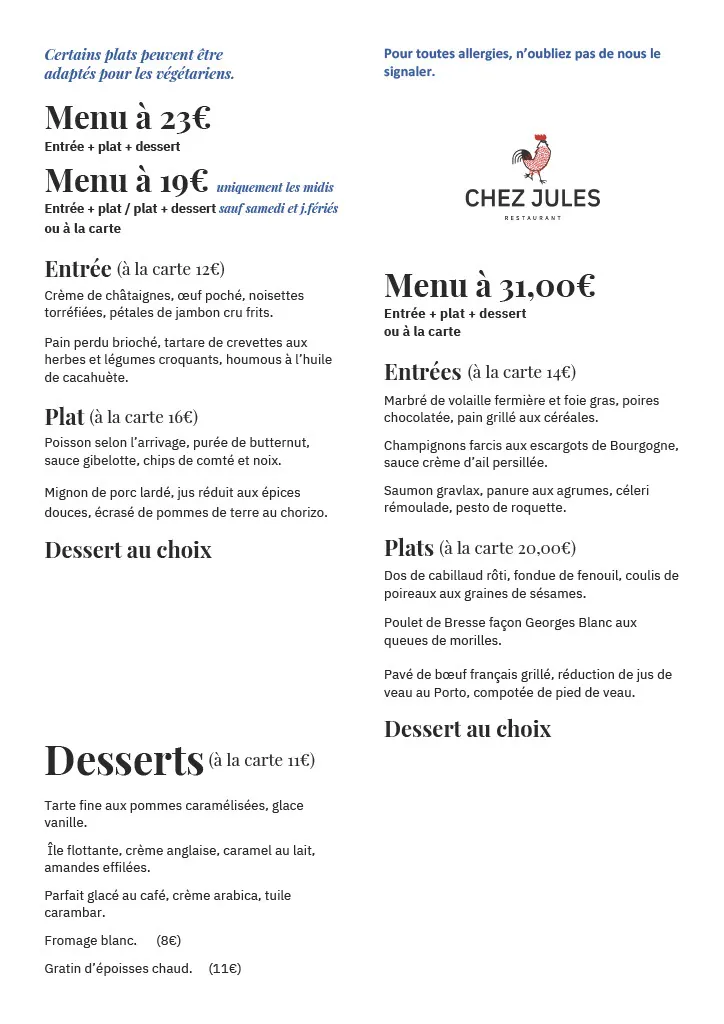 Menu_Chez Jules_Chalon-sur-Saône_image_4