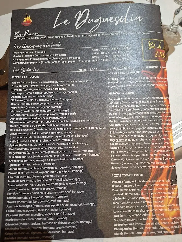 Menu_Le Duguesclin_Aubenas_image_3