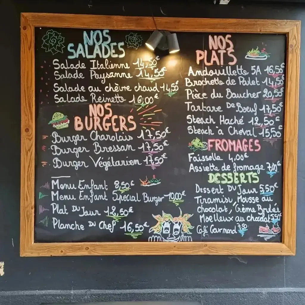 Menü_Brasserie Saint Laurent_Chalon-sur-Saône_Bild_1