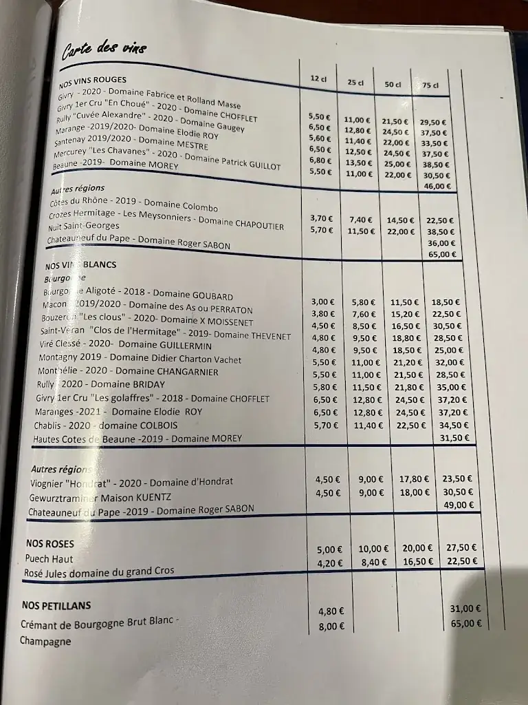 Menu_BRASSERIE CHEZ LOUIS_Chalon-sur-Saône_image_2