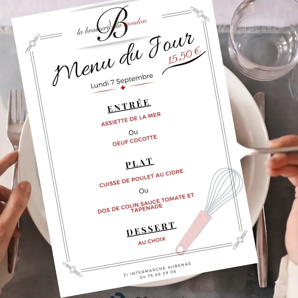 Menu_Brasserie du Moulon_Aubenas_image_3
