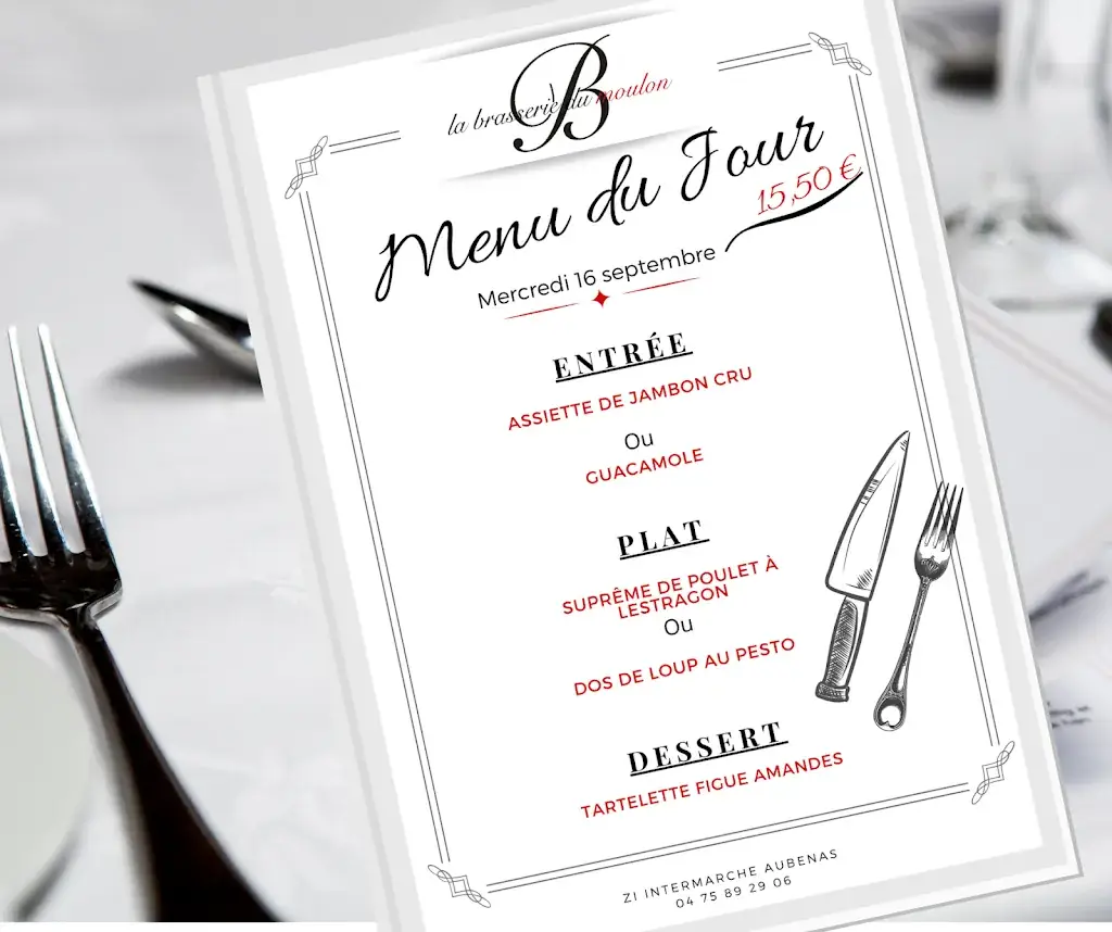 Menu_Brasserie du Moulon_Aubenas_image_4