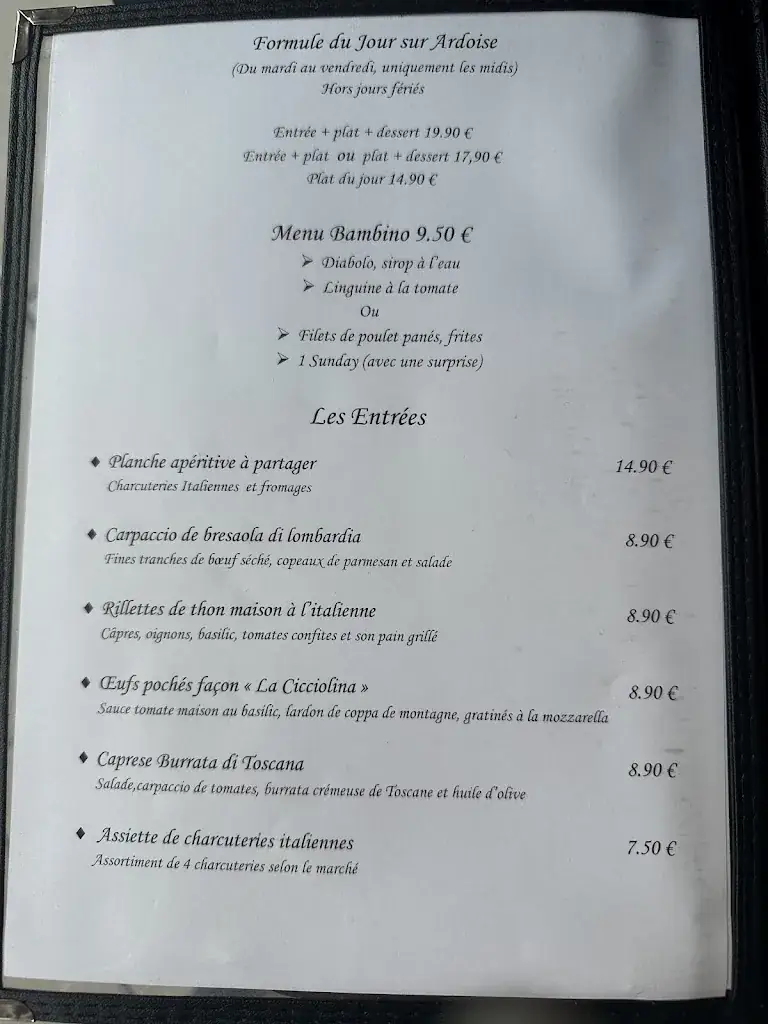 Menu_La Cicciolina_Chenôve_image_3