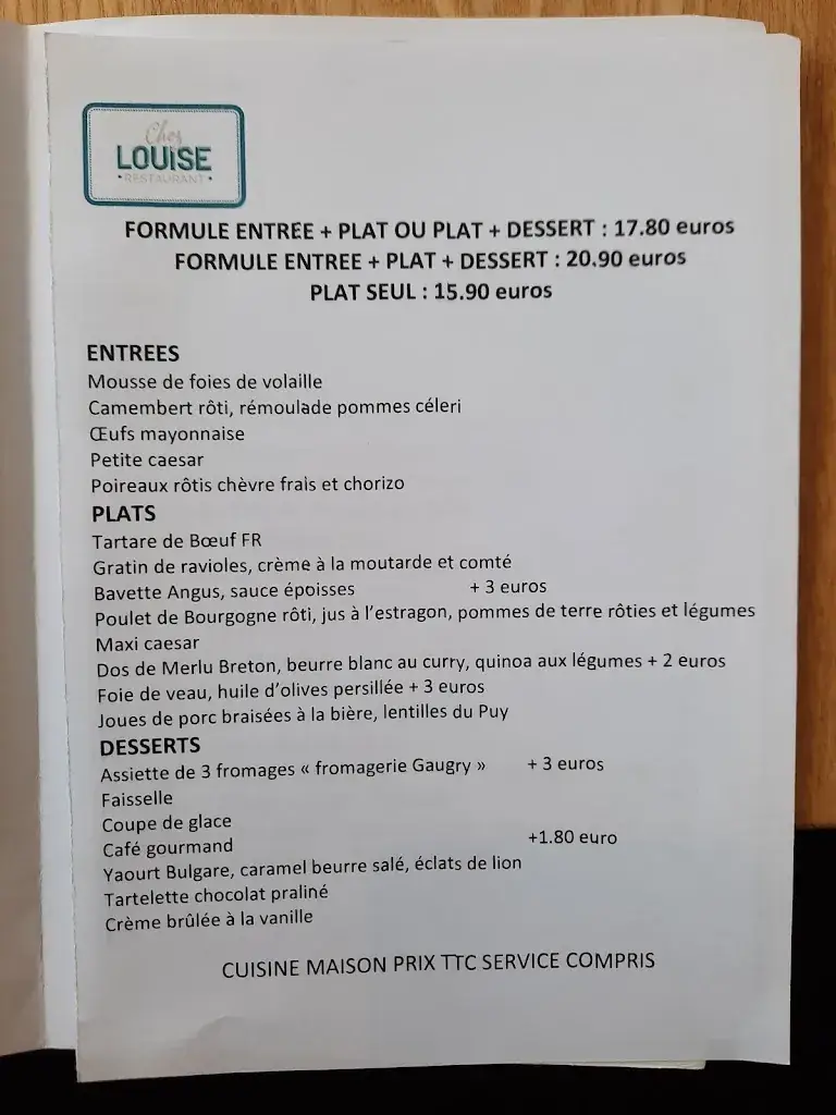 Menu_Chez Louise_Chenôve_immagine_3