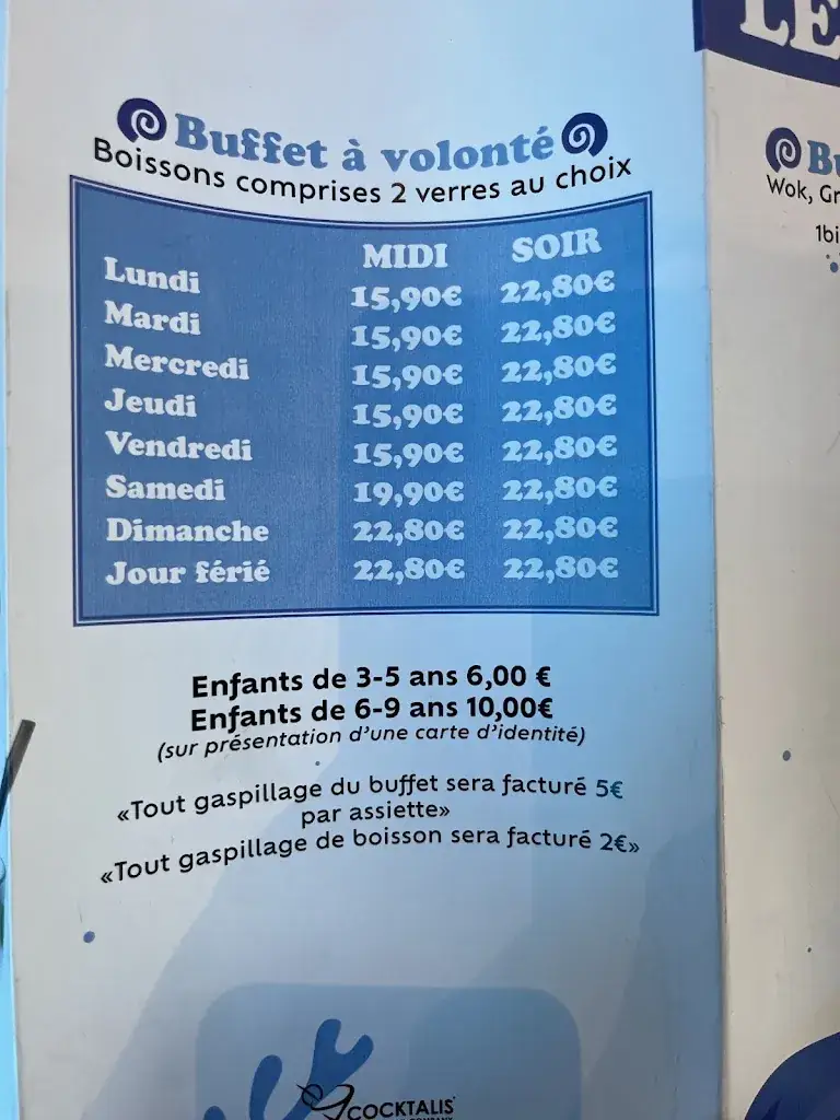 Menu_Le Festin - Wok Grill Restaurant_Chalon-sur-Saône_image_2