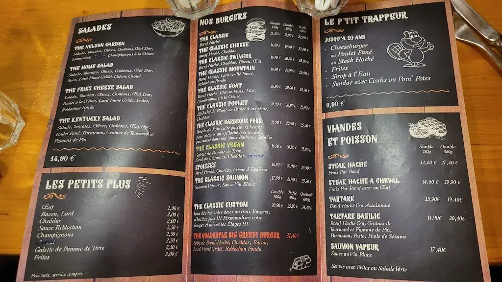 Menu_Trapper's House_Chalon-sur-Saône_image_2