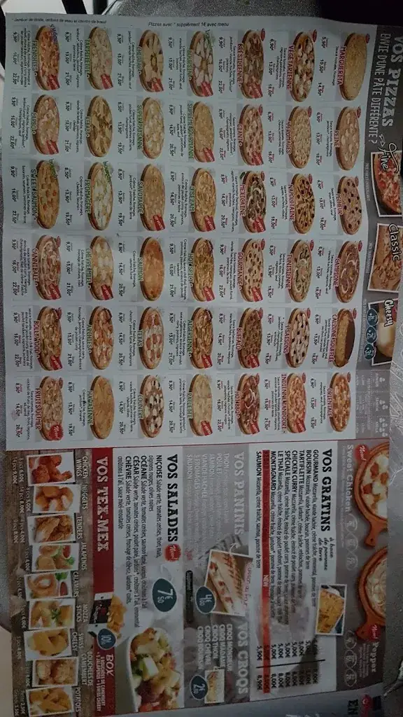 Menu_O'Sezam Pizza_Champigny-sur-Marne_immagine_3