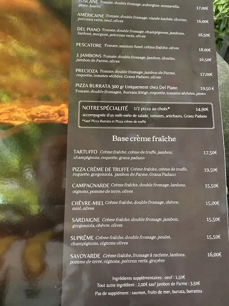 Menu_Pizza Del Piano_Saint-Maur-des-Fossés_image_2