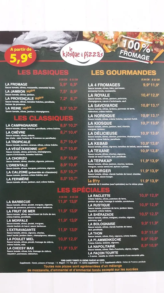 Menu_Le Kiosque à Pizzas_Champigny-sur-Marne_image_1