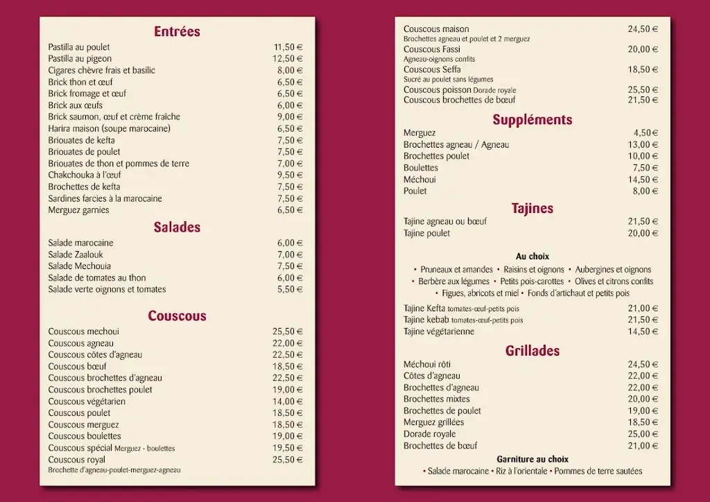 Menu_Chez Abda_Perreux-sur-Marne_immagine_2