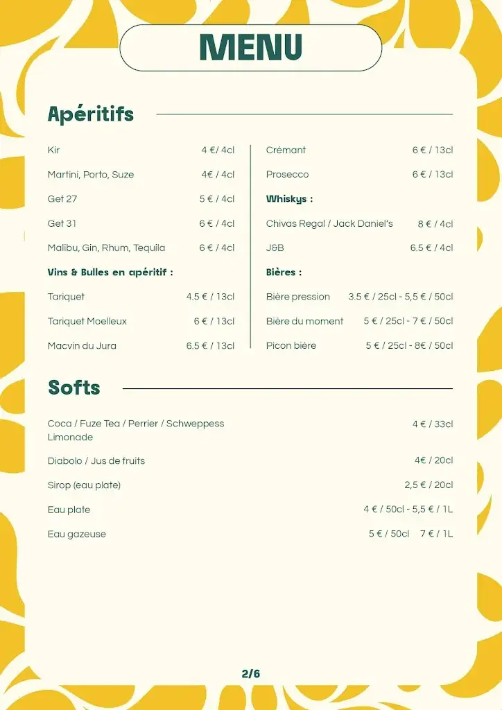 Menu_Hôtel - Restaurant Belle’Man_Longevelle-sur-Doubs_image_1