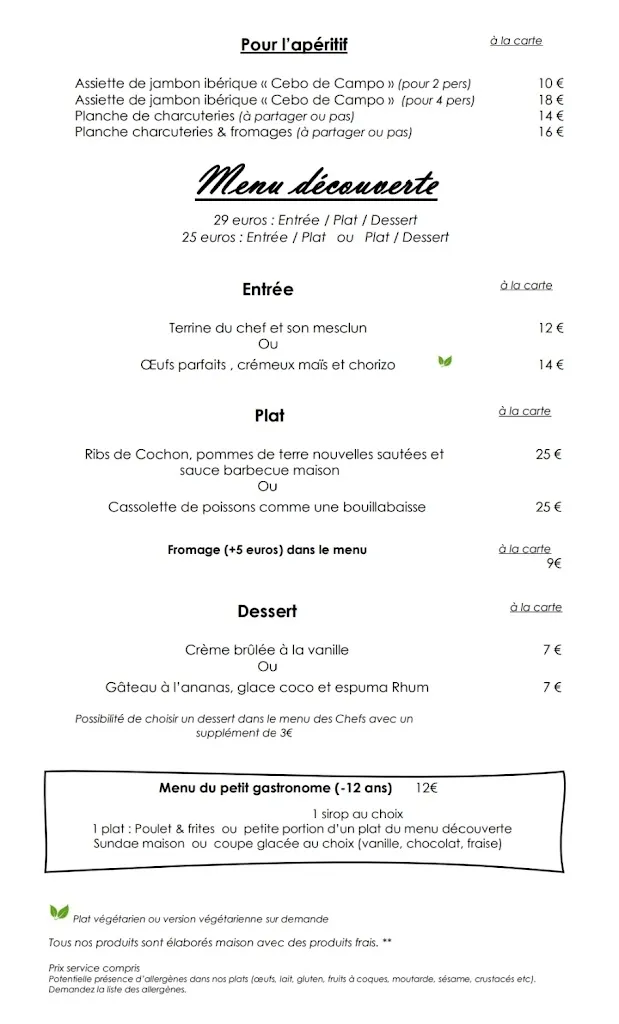 Menu_Domaine de la Roche - Le Restaurant_Clénay_image_3