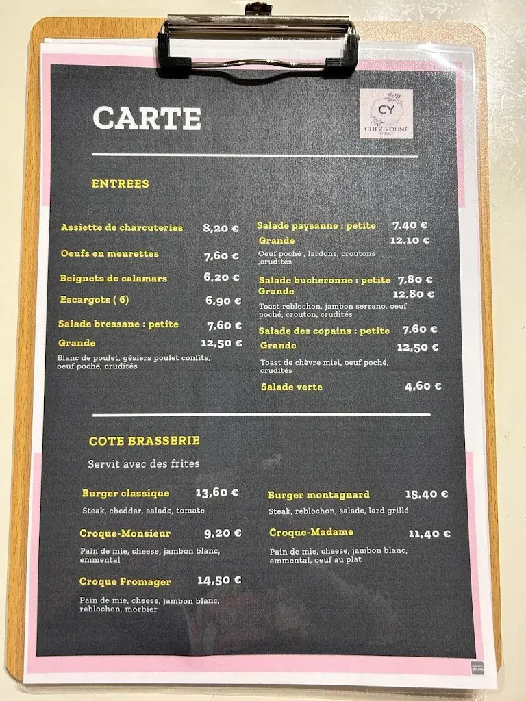 Menu_Chez Youne_Cuisery_immagine_4