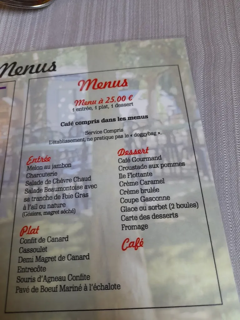 Menu_Auberge de la Gimone-Restaurant français_Beaumont-de-Lomagne_image_3