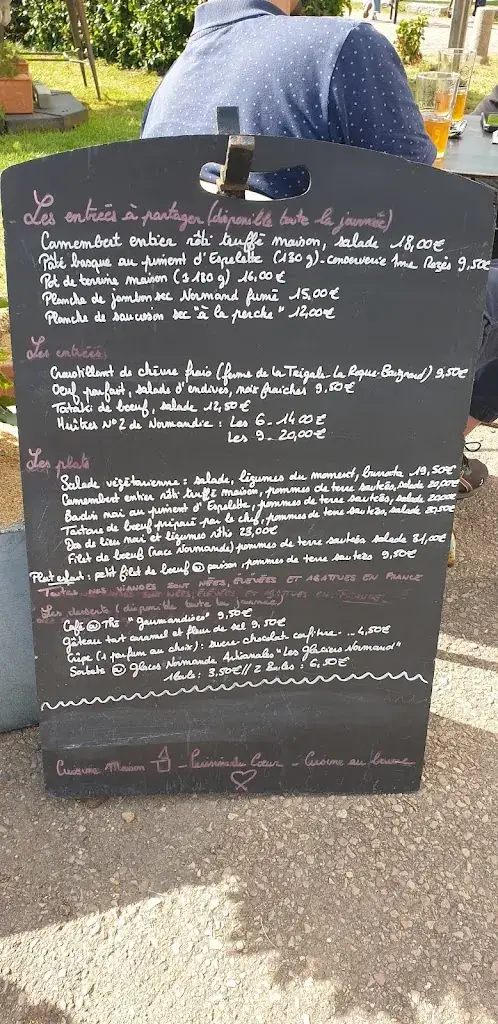 Menu_Le Café des Arts_Beaumont-en-Auge_image_4