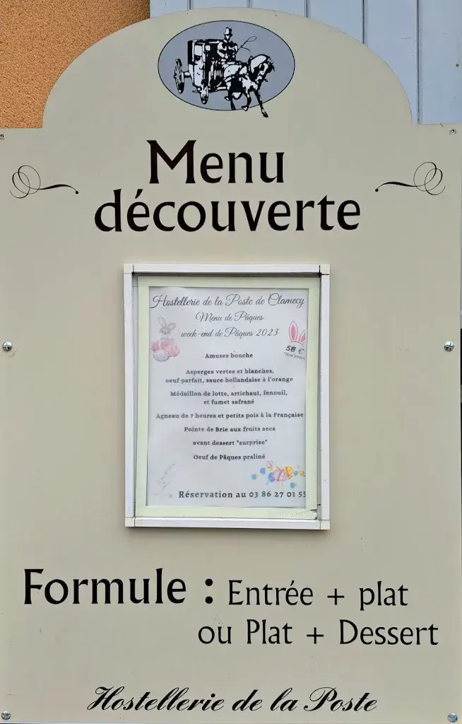 Menu_Restaurant @ Hostellerie de la Poste_Clamecy_image_3