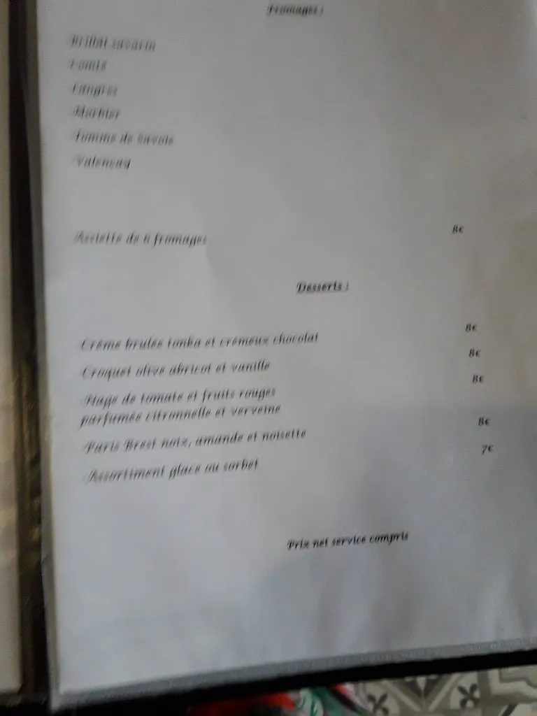 Menu_Restaurant Le Caveau du Grand Puits_Vesoul_image_4