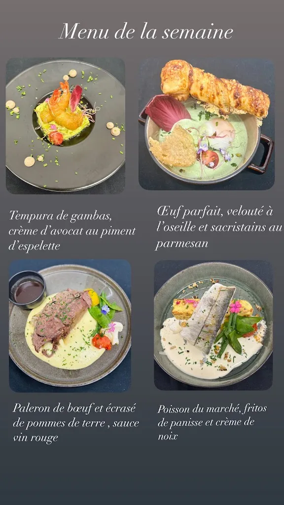 L'instant présent Restaurant in Beaumont-lès-Valence