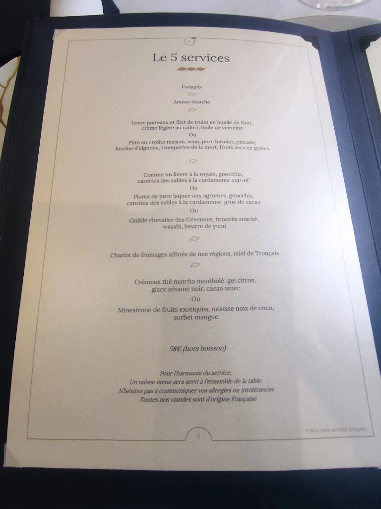 Menu_Restaurant Dorangeville_Ainay-le-Château_image_2