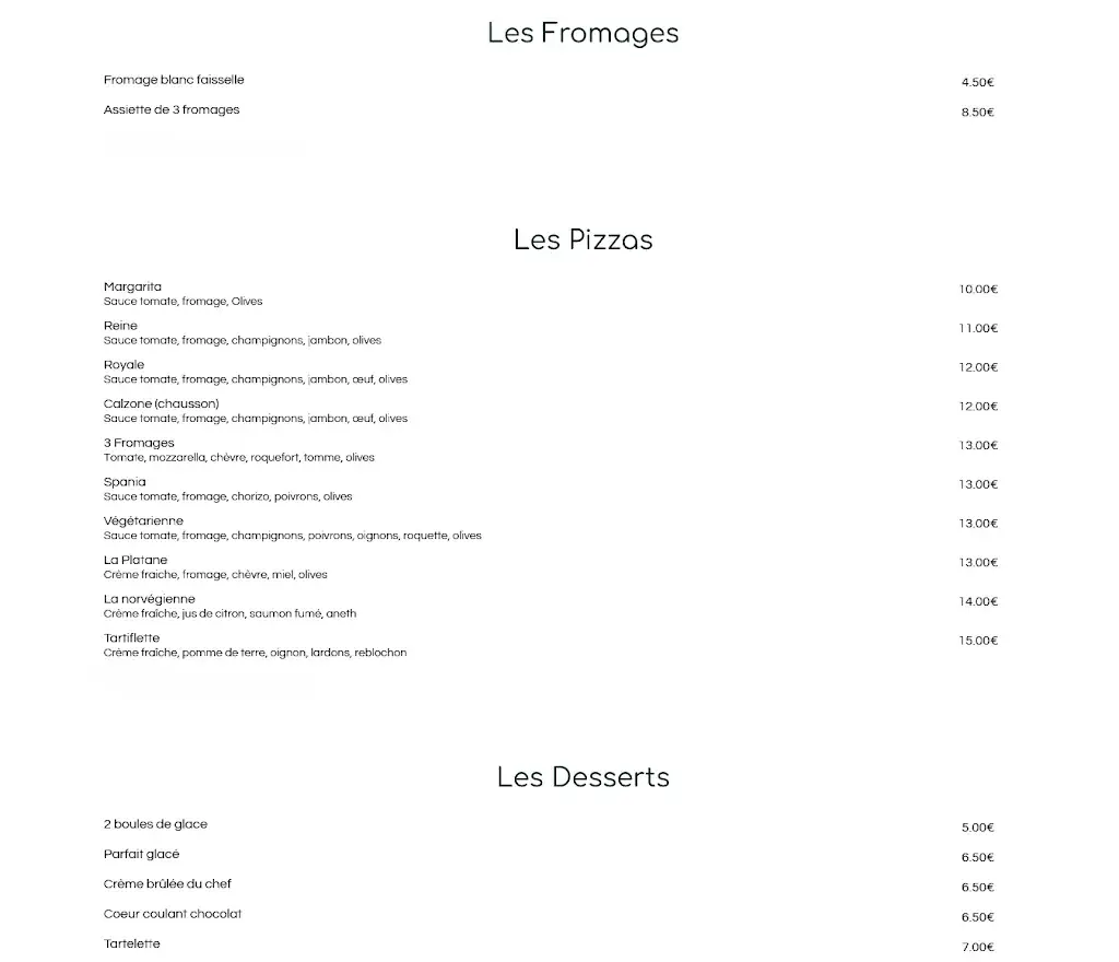 Menu_Les Platanes_Crêches-sur-Saône_image_1