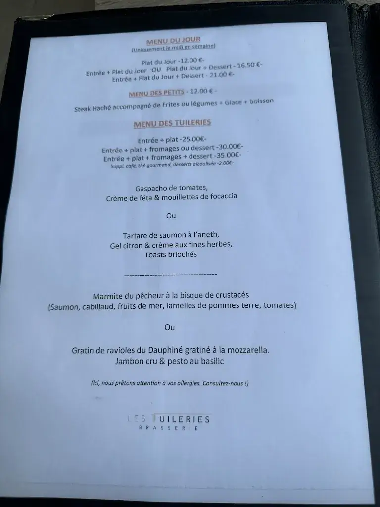 Menu_Les Tuileries_Mâcon_image_4