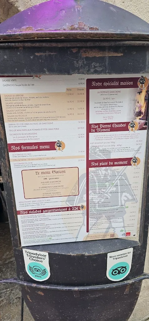 Menü_Le Petit Gascon_Dole_Bild_4