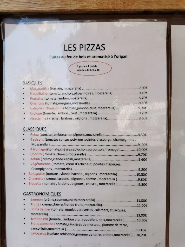 Menu_Le Loup Garou_Cluny_image_3