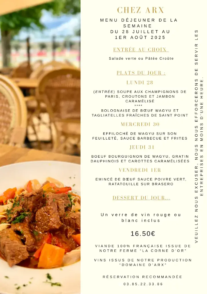 Menu_Chez ARX_Cluny_image_1