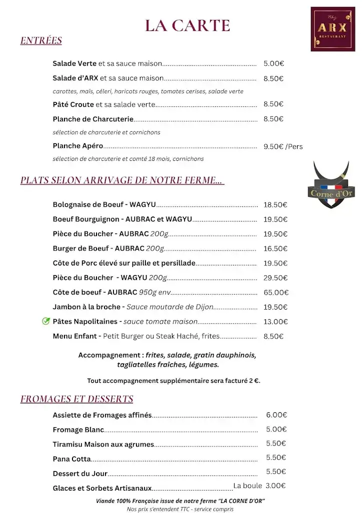 Menu_Chez ARX_Cluny_image_2