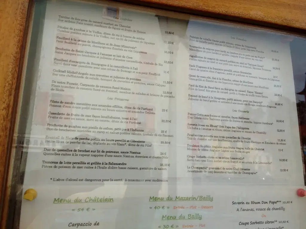 Menu_Hostellerie des Remparts_Delle_image_3