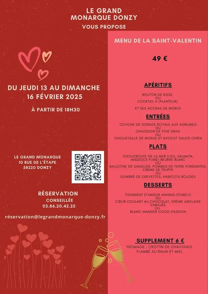 Menu_le grand monarque donzy_Donzy_image_1