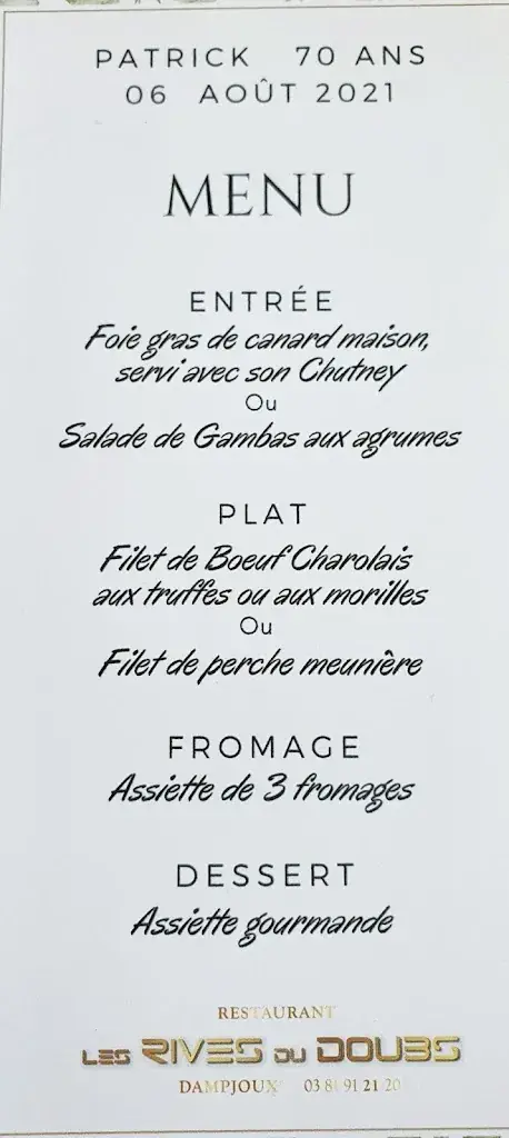 Menu_Les Rives du Doubs_Dampjoux_immagine_4