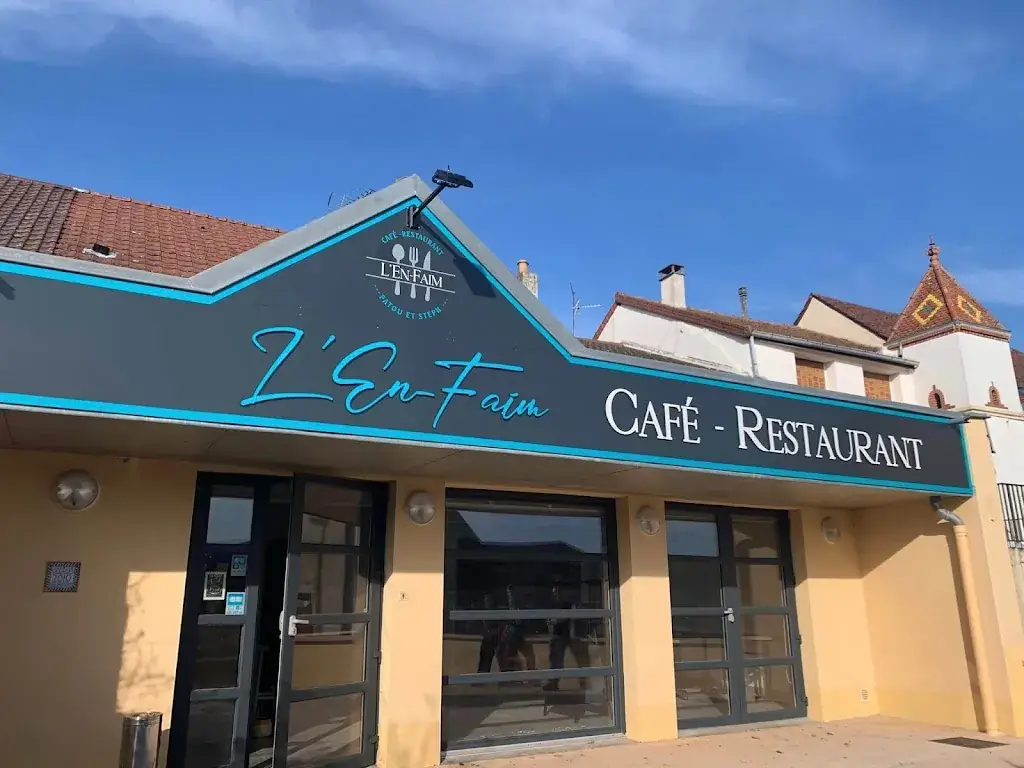 L'En-Faim restaurant in Saint-Laurent-d'Andenay