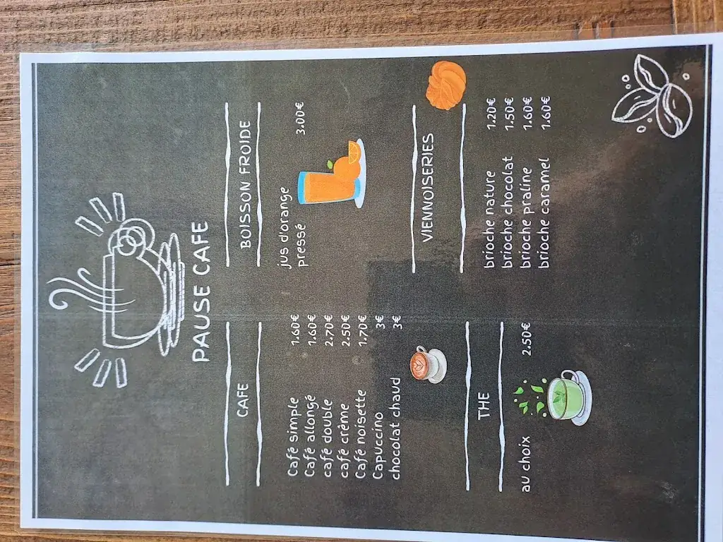 Menü_La Matrone Bornée_Decize_Bild_4