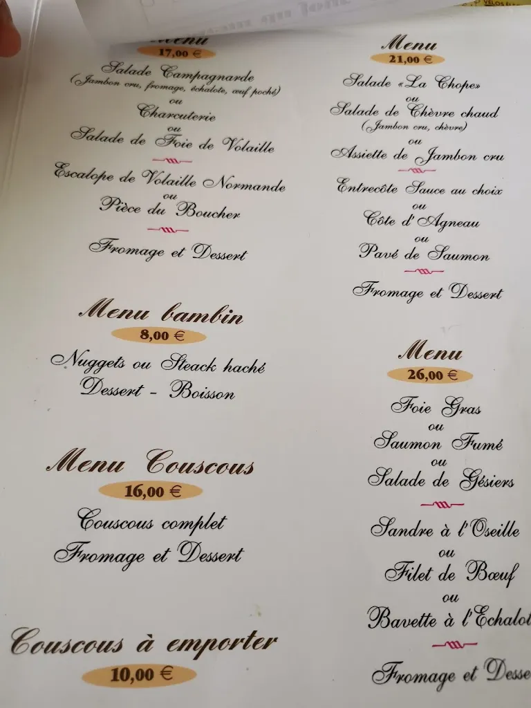 Menu_Sarl la chope_Decize_image_2