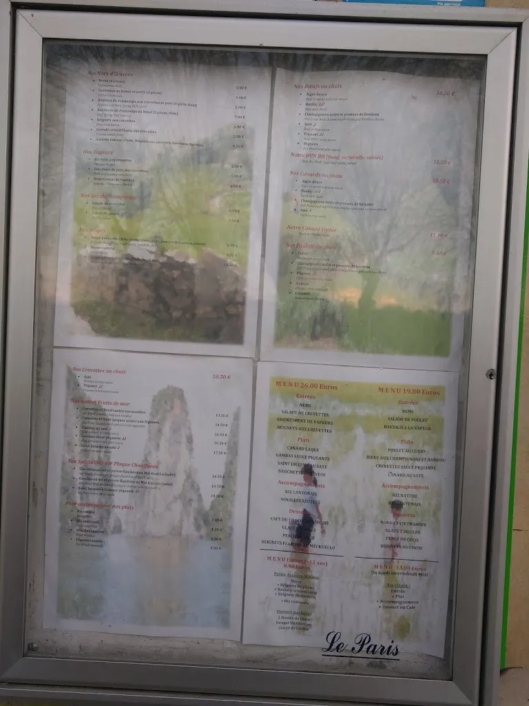 Menu_Le Paris Saïgon_Decize_immagine_1