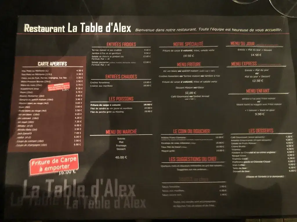 Menu_La Table D'alex_Étupes_image_1